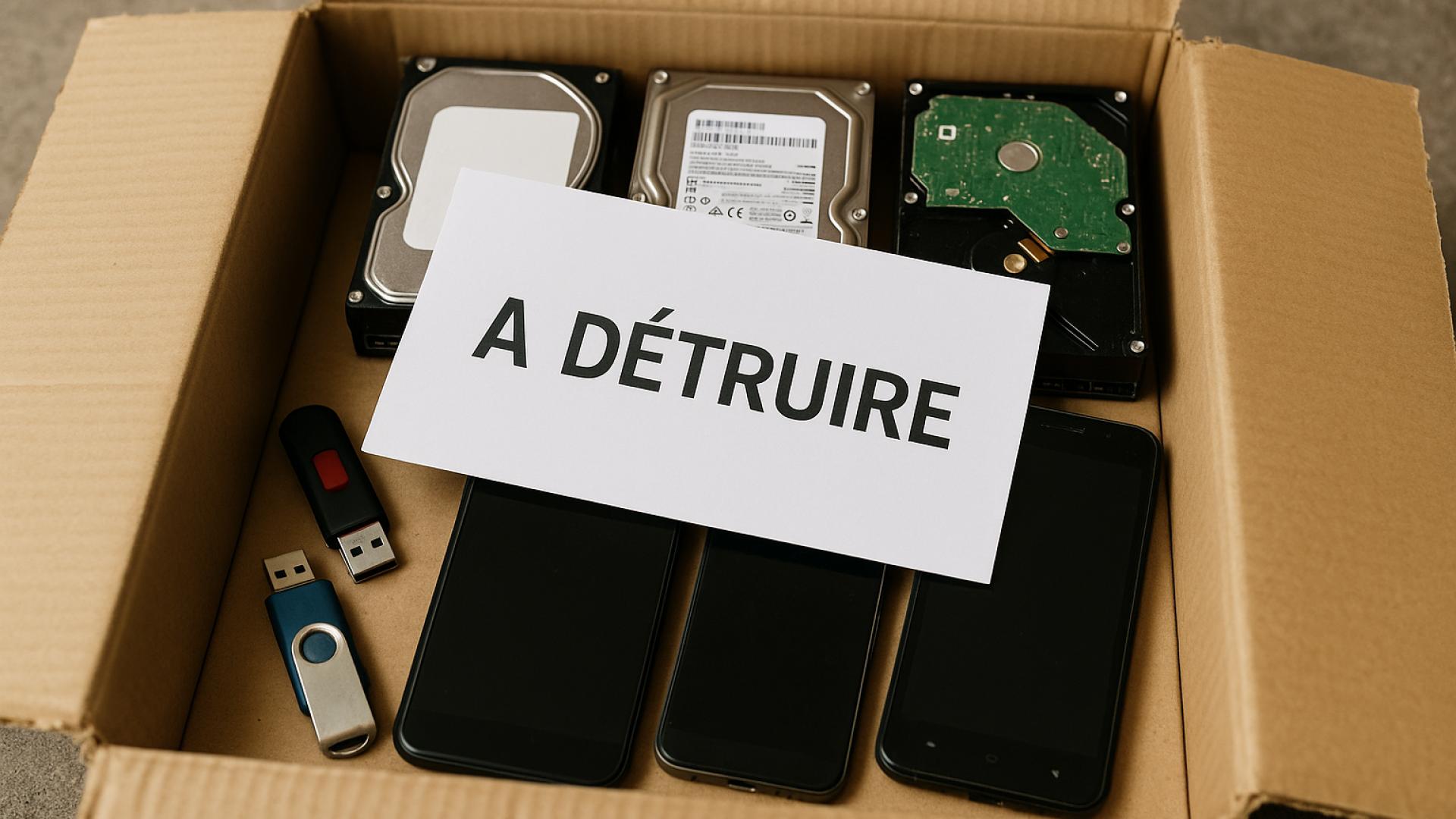 Disques durs à détruire